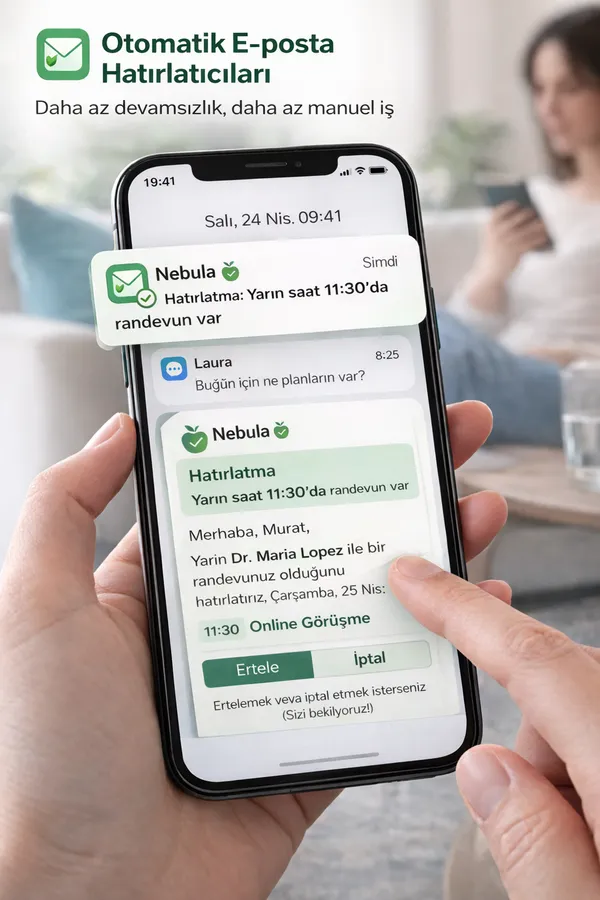 Beslenme planı ve ilerlemeyi gösteren hasta portalı